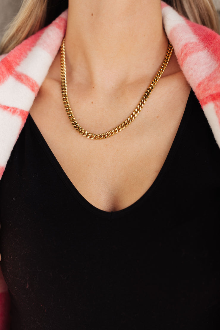 Chain Reaction Gold Plated Choker