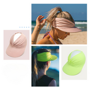 PREORDER: Ruched Visor in Assorted Colors