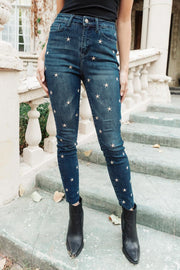 High Rise Starlight Skinnies-- Use the code SPRINGJB for 20% off!