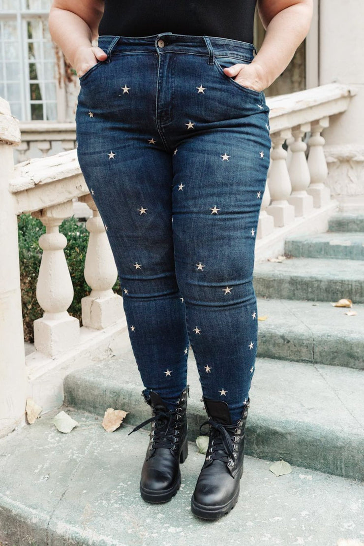 High Rise Starlight Skinnies-- Use the code SPRINGJB for 20% off!