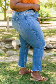 Howdy Embroidery Boyfriend Jeans-- Use the code SPRINGJB for 20% off!