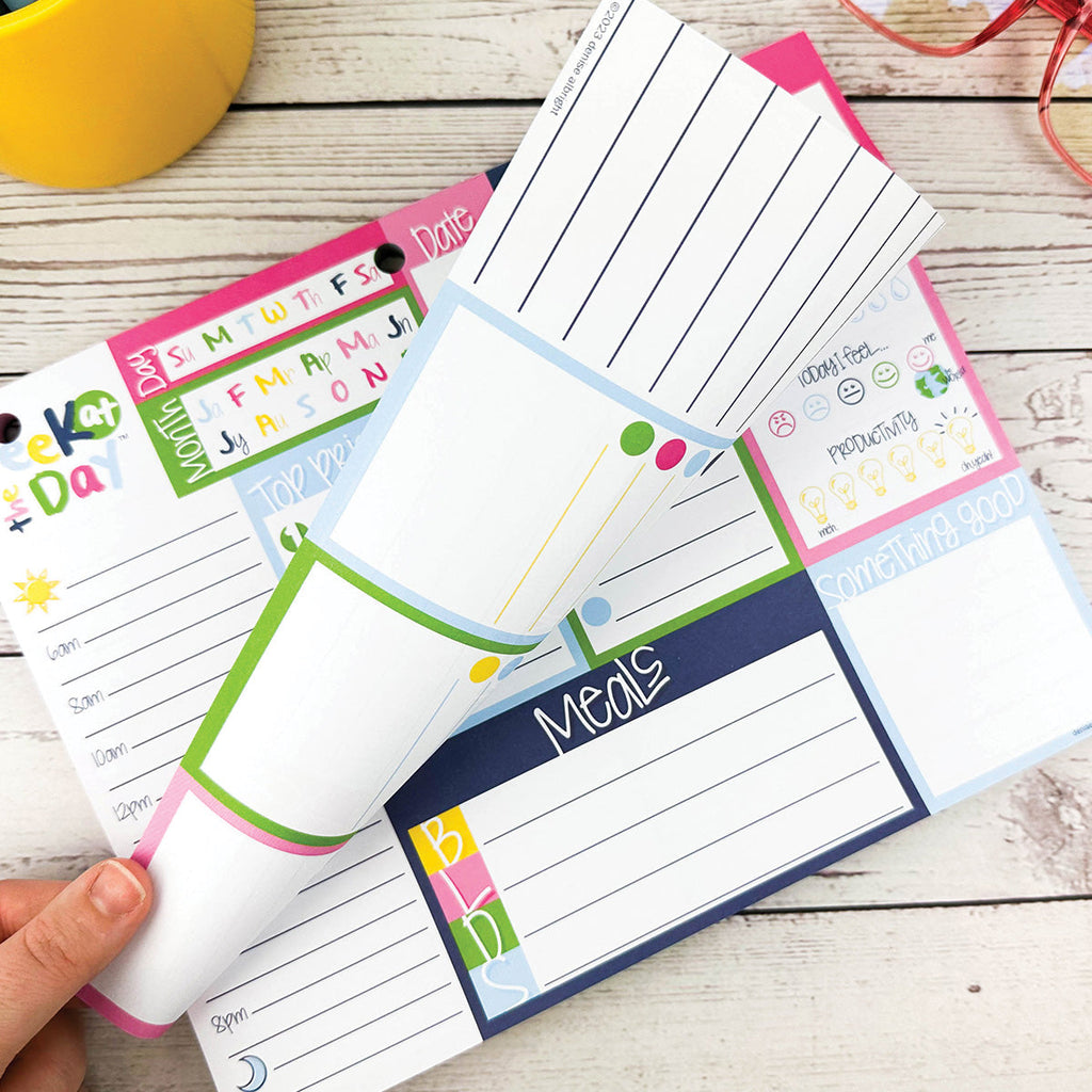 NEW! Peek at the Day™ Daily Planner Pad - Denise Albright® 