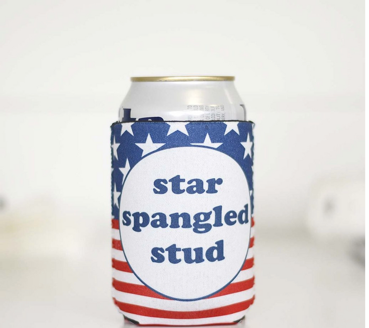 Star Spangled Stud Can Coolie (SAMPLE SALE)