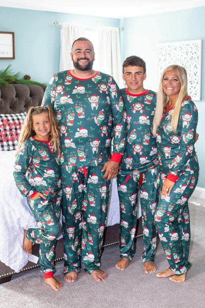 PREORDER: Matching Christmas Pajama Sloth