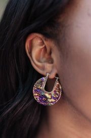 DELETE THIS PRODUCT Wave of Color Earrings