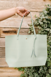 DAILY DEAL! Valerie Faux Leather Tote Bag