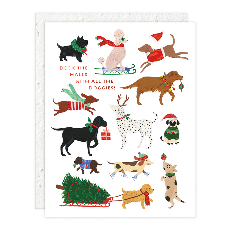 12 Dogs of Christmas - Christmas Card